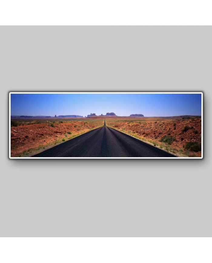 Camino del desierto, California