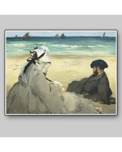 Edouard Manet, Sur la plage Edouard Manet, Sur la plage