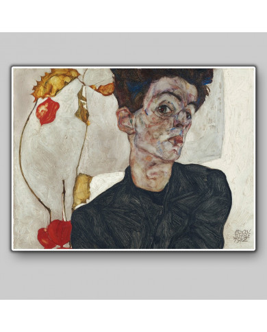 Egon Schiele, Autoretrato Egon Schiele, Autoretrato