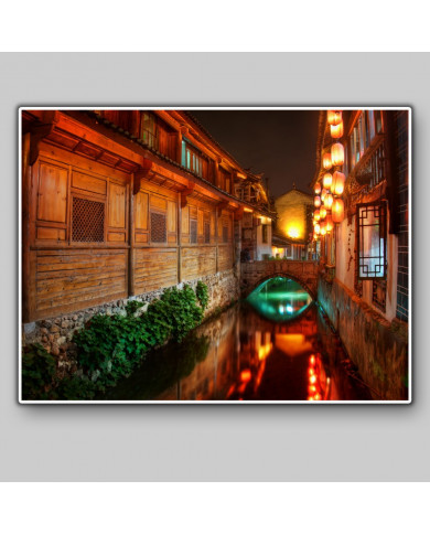 Canales de Lijiang, China