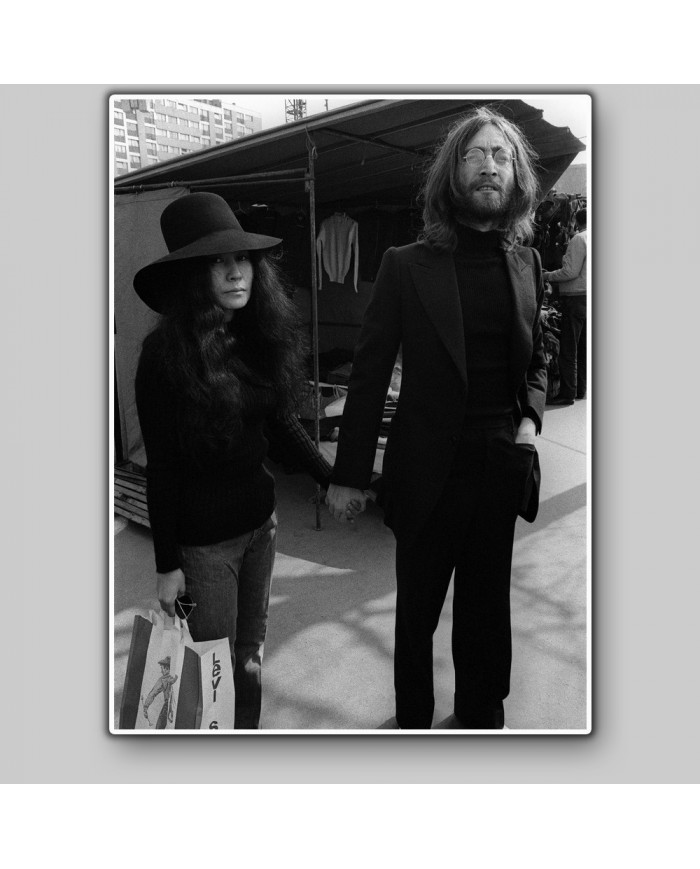 Jonh Lenon con Joko Ono