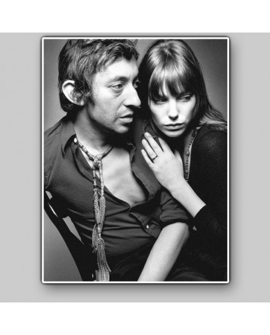 Serge Gainsbourg con Jane Birkin Serge Gainsbourg con Jane Birkin