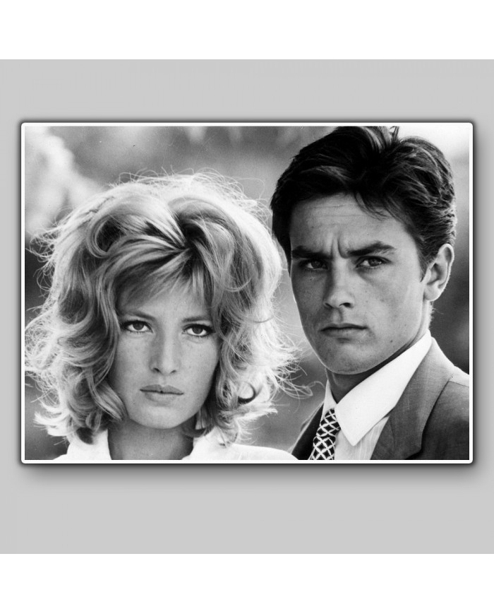 Alain Delon y Monica Vitti,Eclipse,1962