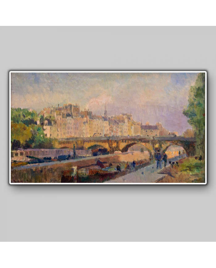 Albert Lebour,Le pont neuf