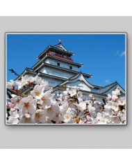 Castillo de Aizuwakamatsu,Japón