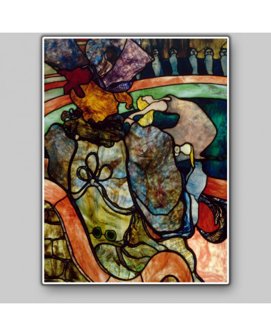 Henri de Toulouse-Lautrec,At the New Circus,Papa Chrysant Henri de Toulouse-Lautrec,At the New Circus,Papa Chrysant