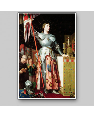 Ingres,Jeanne d’Arc au sacre du roi Charles VII,dans la c Ingres,Jeanne d’Arc au sacre du roi Charles VII,dans la c