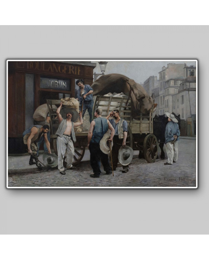 Louis Carrier-Belleuse,The flour carriers