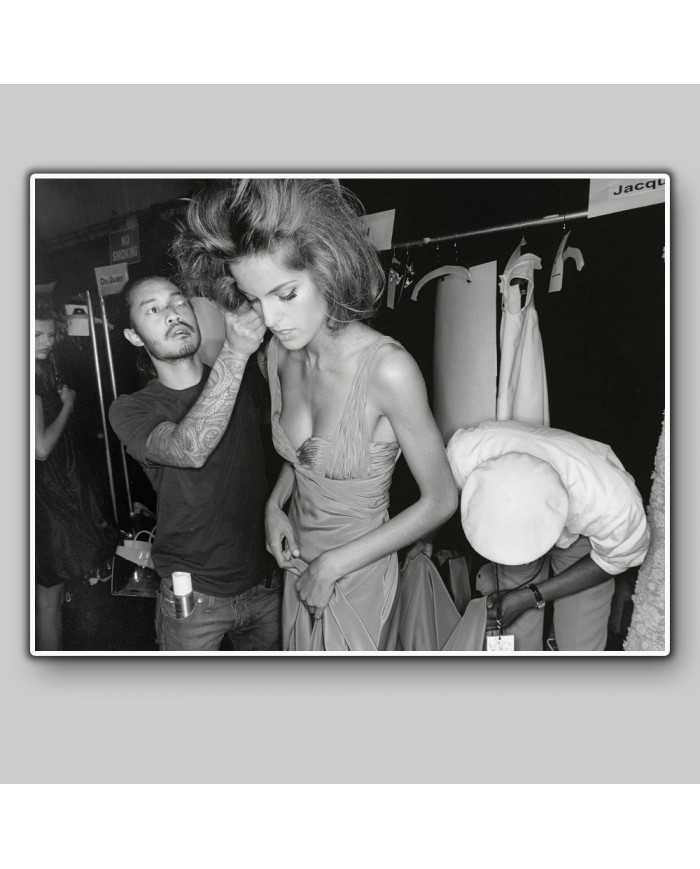 Oscar de la Renta,Backstage