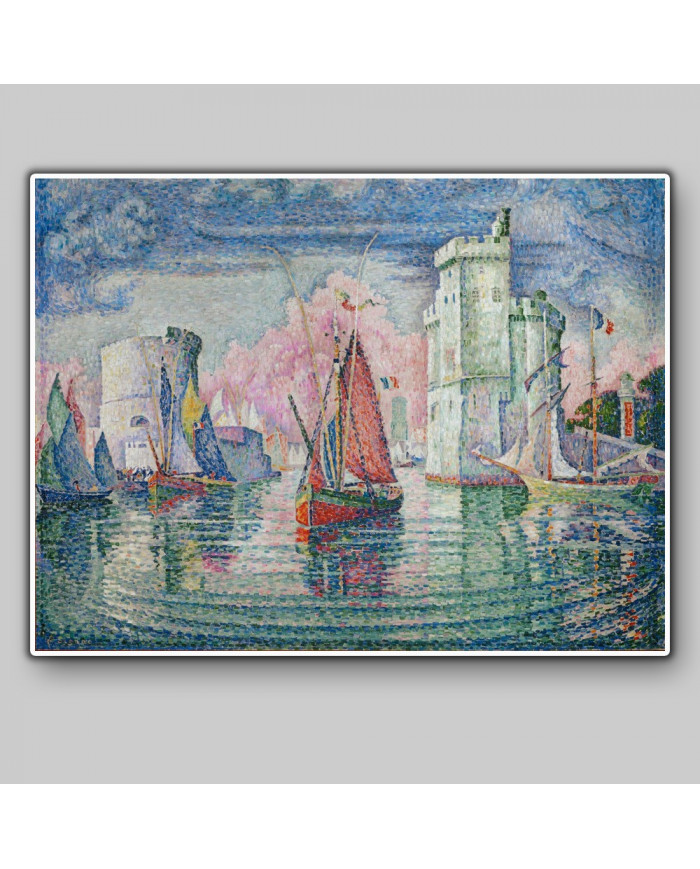 Paul Signac,Entrée du port de la Rochelle