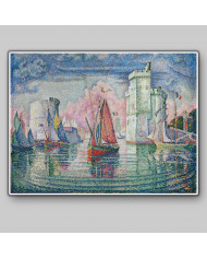 Paul Signac,Entrée du port de la Rochelle