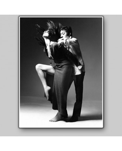 Serge Gainsbourg con Jane Birkin Serge Gainsbourg con Jane Birkin