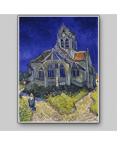 Vincent van Gogh,The Church at Auvers Vincent van Gogh,The Church at Auvers
