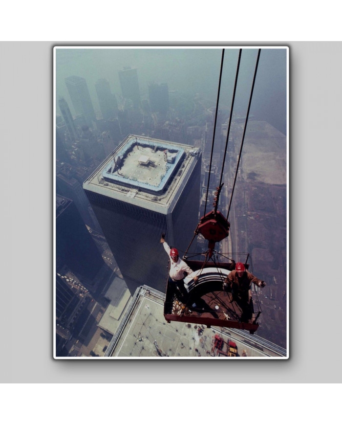 World Trade Center en construcción,años 70