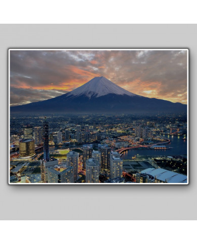 Yokohama junto al Monte Fuji,Japón Yokohama junto al Monte Fuji,Japón