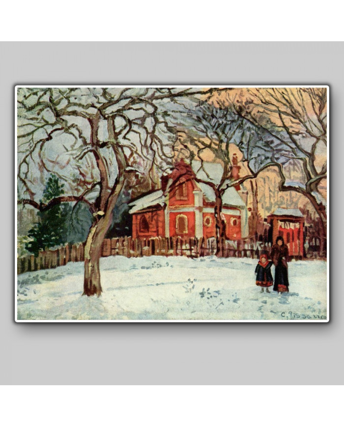 Camile Pissarro, Châtaignier à Louveciennes