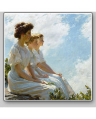 Charles  Curran, On the Heights