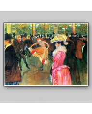 Toulouse Lautrec, bal au moulin rouge