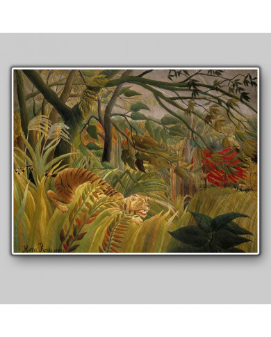 Henri Rousseau, Tigre en una tormenta tropical Henri Rousseau, Tigre en una tormenta tropical