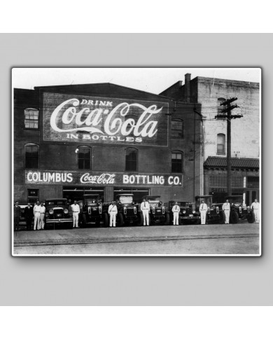 El primer edificio de Coca Cola, Columbus, USA, 1921 El primer edificio de Coca Cola, Columbus, USA, 1921