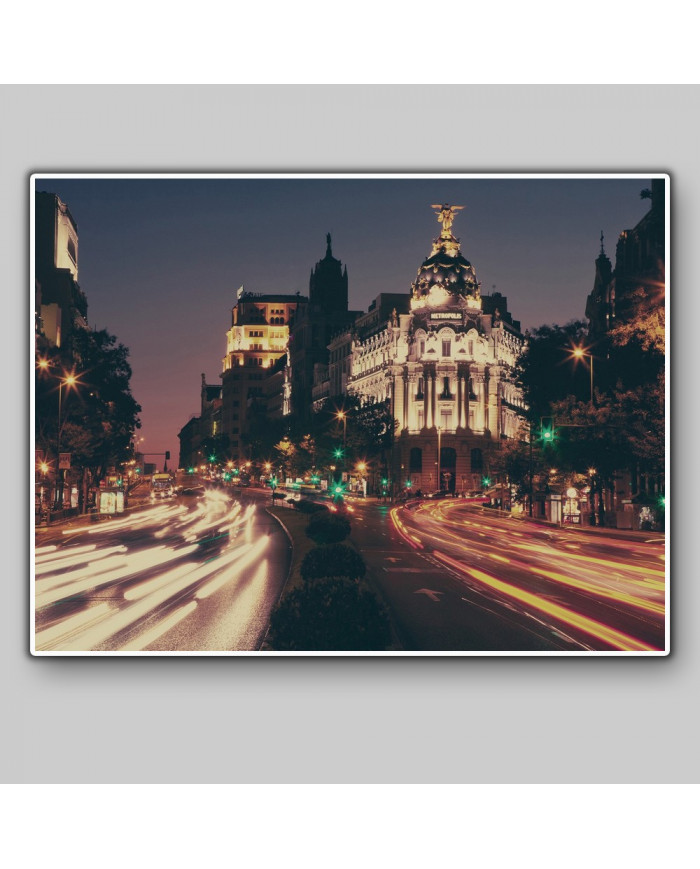 Gran Vía, Madrid, España