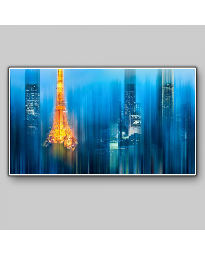 Luces de la ciudad, París, Francia