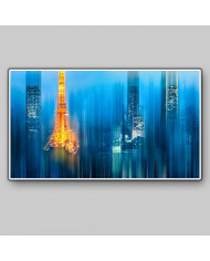 Luces de la ciudad, París, Francia