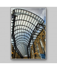 Estructura de la cubierta, Covent Garden, Londres, Gran Bretaña