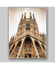 La Sagrada Familia, Antoni Gaudi, Barcelona, España