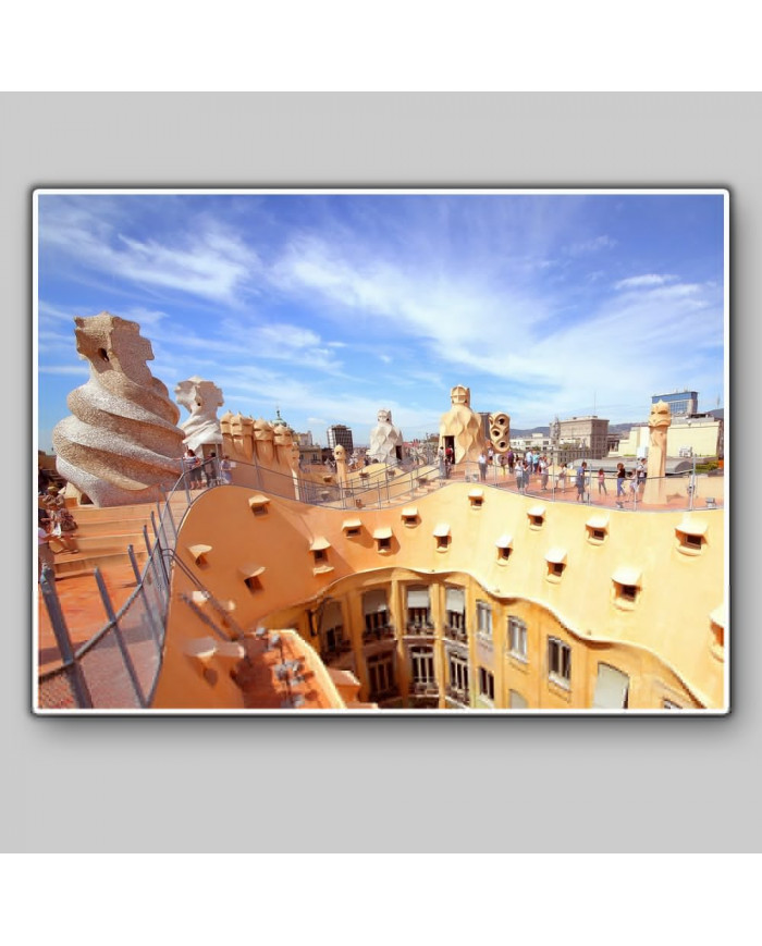 La Pedrera, Antoni Gaudi, Barcelona, España