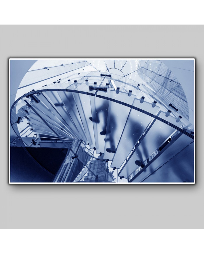 Escalera desde abajo