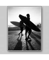 Surfboard en Río, Arpoador, Brasil