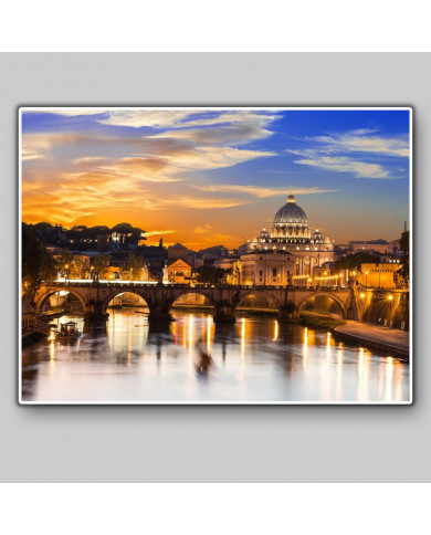 Atardecer en la Basílica de San Pedro, Roma Atardecer en la Basílica de San Pedro, Roma