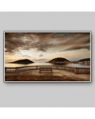 Bahia de la concha, San Sebastian, España