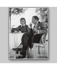 Salvador Dalí y Gala en el hotel Ritz de Madrid