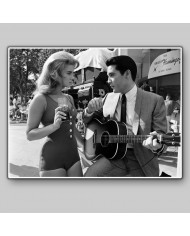 Elvis Presley con Ann Margret en Viva las Vegas