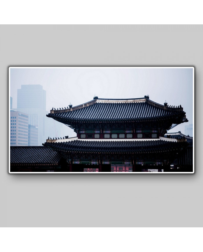 Templo en Seúl, Korea del Sur