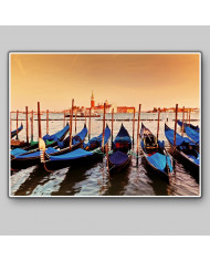 Góndolas del Gran Canal, Venecia, Italia