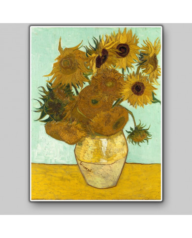 Vicent van Gogh, Les tournesols dans un vase Vicent van Gogh, Les tournesols dans un vase