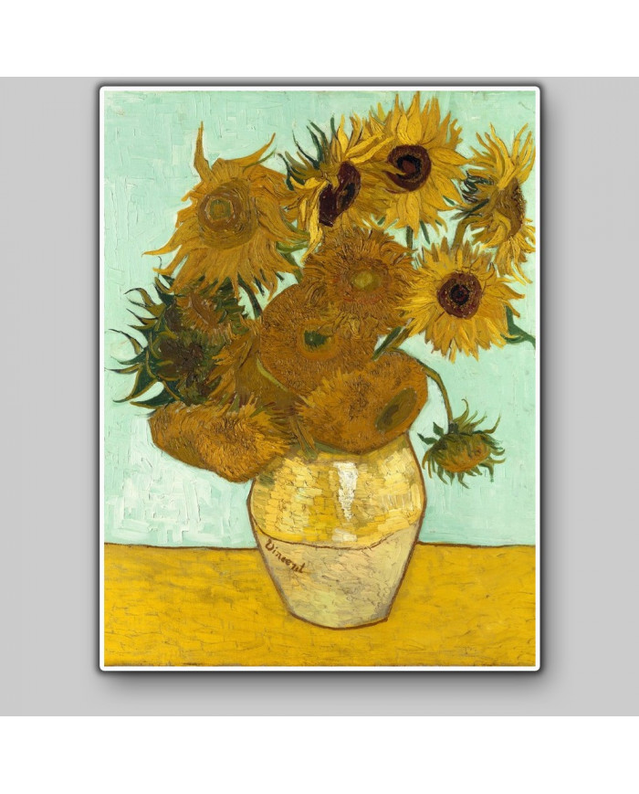 Vicent van Gogh, Les tournesols dans un vase