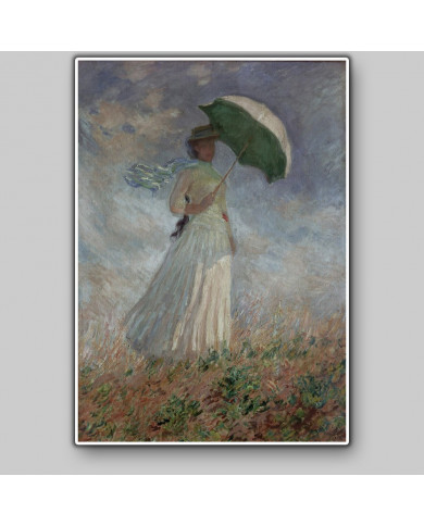 Monet, La dama de la sombrilla Monet, La dama de la sombrilla