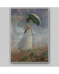 Monet, La dama de la sombrilla