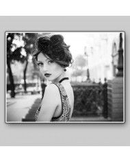 Retrato chic en París, Francia