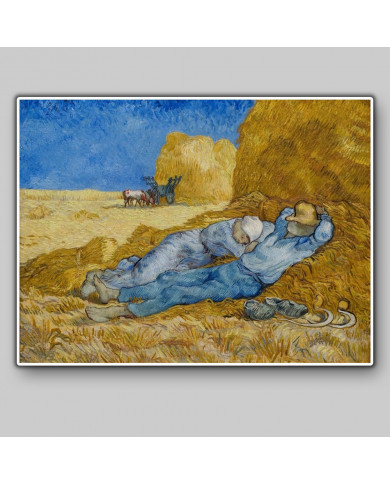 Van Gogh, La siesta Van Gogh, La siesta