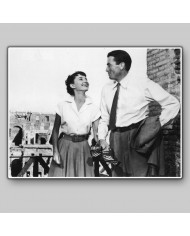 Audrey Hepburn en "Vacaciones en Roma"