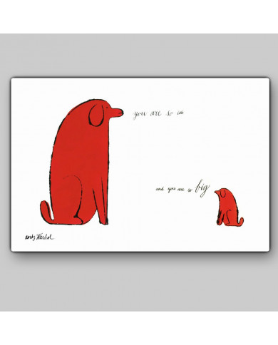 A. Warhol, You are so little … and you are so big A. Warhol, You are so little … and you are so big
