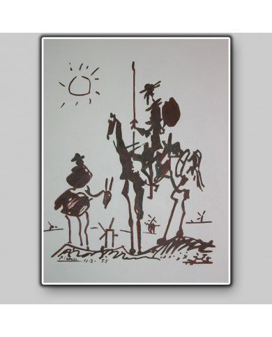 Picasso, Don Quixote Picasso, Don Quixote