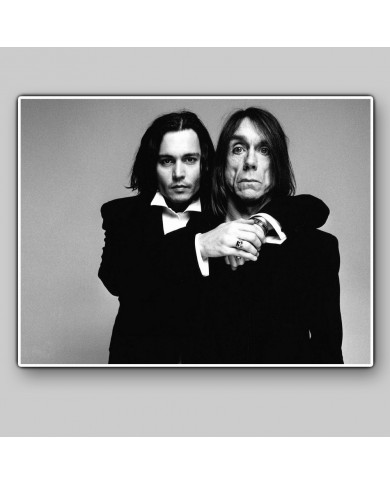 Johnny Depp e Iggy Pop Johnny Depp e Iggy Pop
