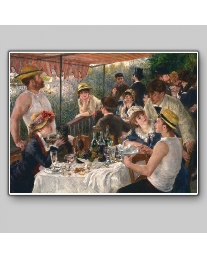 Renoir, el desayuno de los barqueros