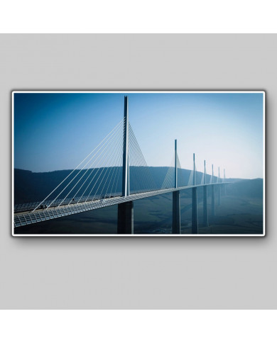 Viaducto de Millau,  Aveyron, Francia Viaducto de Millau,  Aveyron, Francia